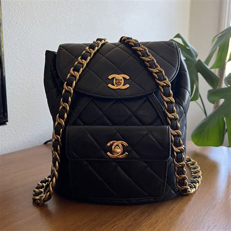 chanel backpack|Chanel backpack women.